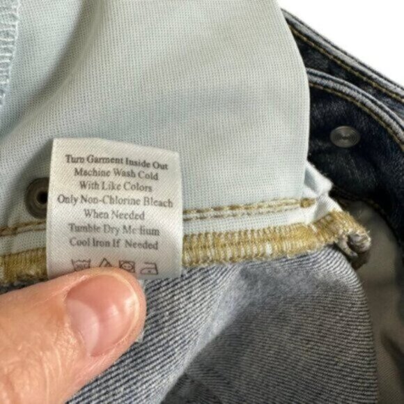 Coldwater Creek | Medium Wash Straight Leg Denim Jeans Size 16 - Picture 5 of 7